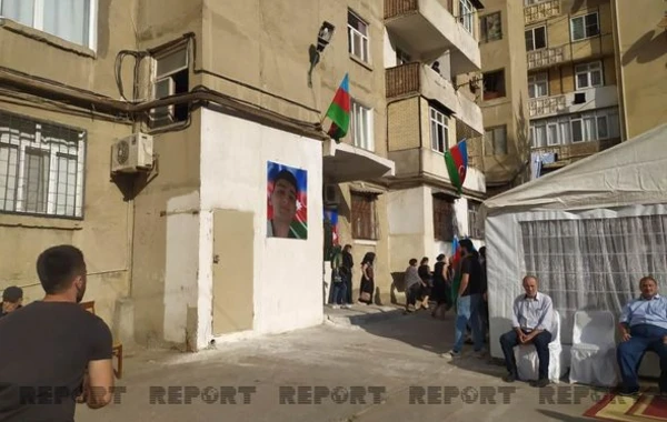 Vəfat etmiş Vətən müharibəsi qazisi torpağa tapşırılıb - FOTO - YENİLƏNİB