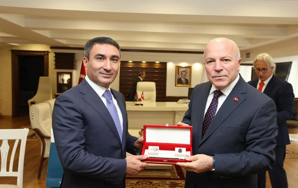 Şuşa və Ərzurum arasında qardaşlaşmış şəhərlər haqqında protokol imzalanıb - FOTO
