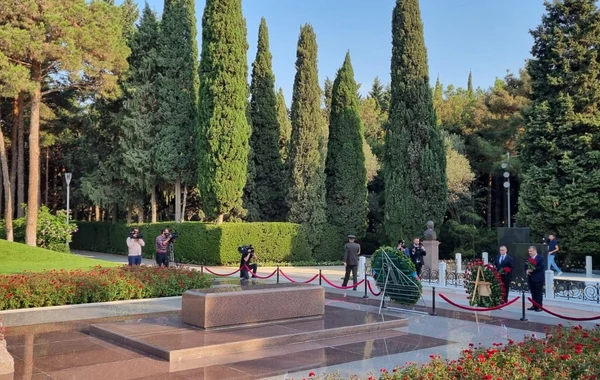 Türkiyənin səhiyyə naziri ölkəmizdə səfərdədir - FOTO