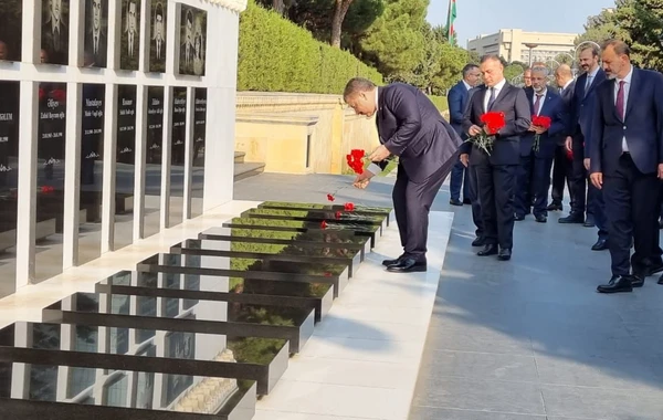 Türkiyənin səhiyyə naziri ölkəmizdə səfərdədir - FOTO