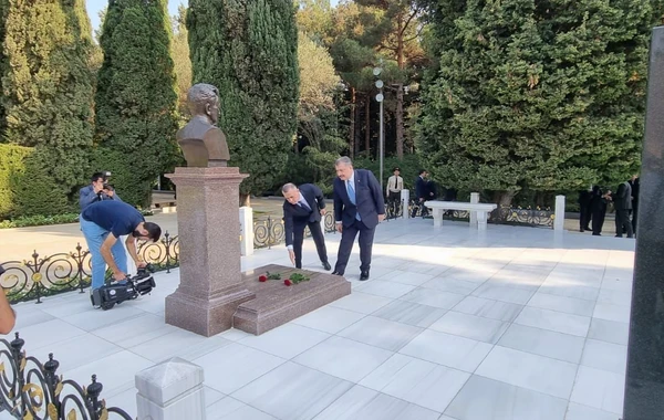 Türkiyənin səhiyyə naziri ölkəmizdə səfərdədir - FOTO