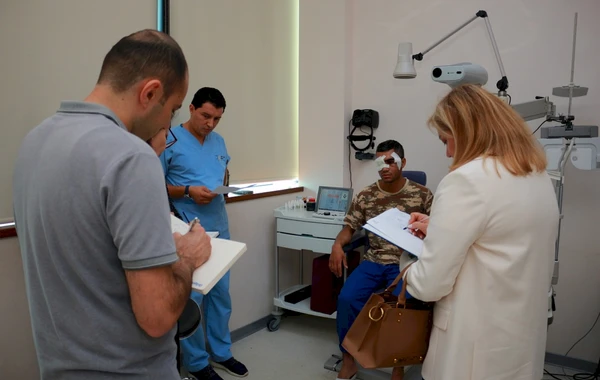 Erməni təxribatı zamanı xəsarət almış hərbçilərin əlilliyin təyini müayinələrinə başlanılıb - FOTO