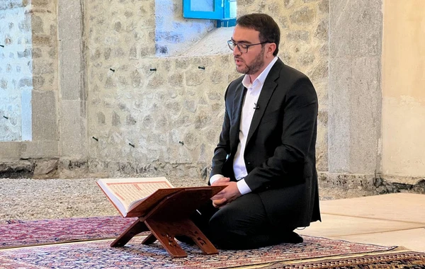 Şuşada şəhidlərin xatirəsinə namaz qılındı - FOTO
