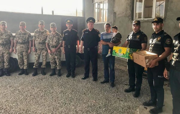 Cəlilabadda Vətən müharibəsi şəhidlərinin ailələri ziyarət olunub - FOTO