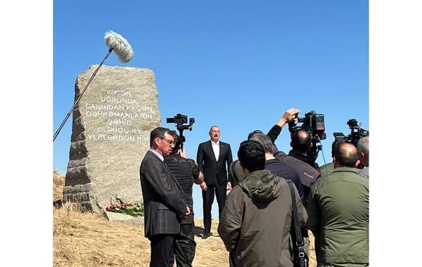 Mehriban Əliyeva Füzuli rayonundan paylaşım edib - FOTO