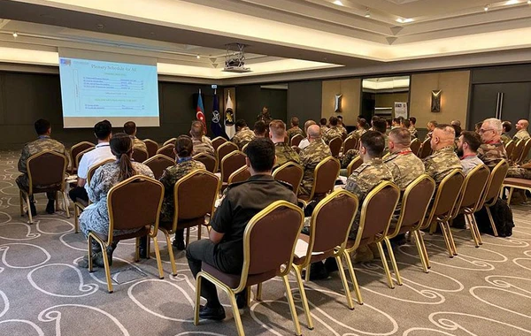 Bakıda NATO kursunun açılışı olub - FOTO