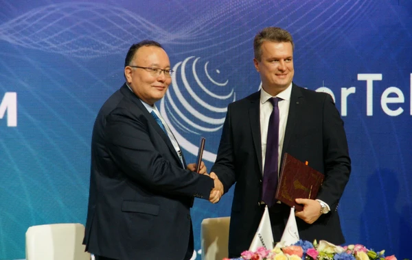 "AzerTelecom" и "Казахтелеком" подписали меморандум о стратегическом партнерстве по Транскаспийскому проекту - ФОТО