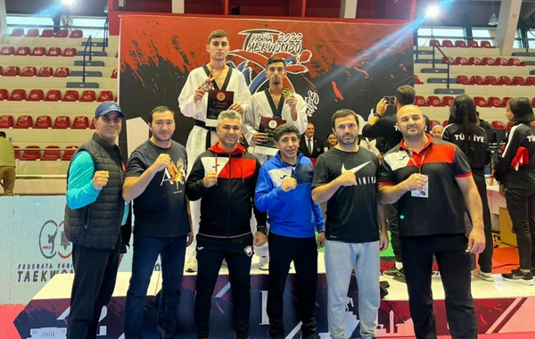Azərbaycan taekvondoçusu Avropa çempionu olub - FOTO