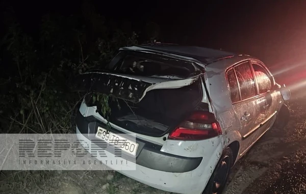 Тяжелое ДТП в Азербайджане: автомобиль упал в коллектор, есть погибшие - ФОТО