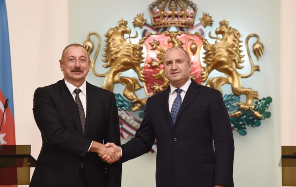 Azərbaycan və Bolqarıstan prezidentləri mətbuata bəyanatlarla çıxış ediblər - FOTO - YENİLƏNİB