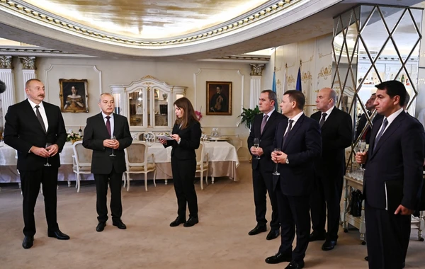 В честь Президента Ильхама Алиева дан обед - ФОТО