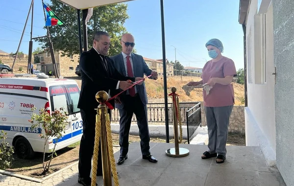 Hadrutda Ailə Sağlamlıq Mərkəzi açılıb - FOTO