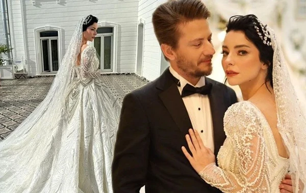 Merve Boluğur 2-ci dəfə evləndi - FOTO/VİDEO