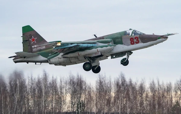 Xersonda Rusiyanın Su-25 hücum təyyarəsi məhv edilib