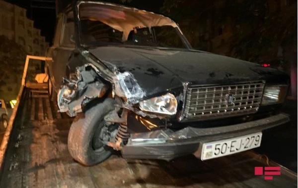 Bakıda 6 avtomobil toqquşub, xəsarət alanlar var - FOTO