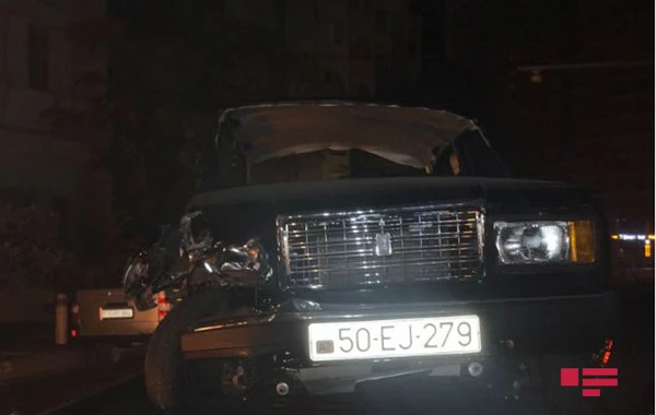 В Баку столкнулись 6 автомобилей, есть пострадавшие - ФОТО