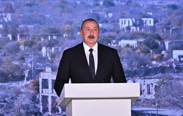 İlham Əliyev Milli Şəhərsalma Forumunda çıxış edib - YENİLƏNİB - FOTO/VİDEO