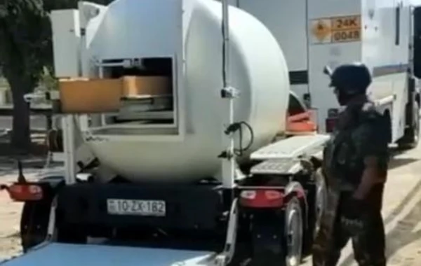 Bakıda qumbara aşkarlanıb - FOTO/VİDEO