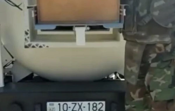 Bakıda qumbara aşkarlanıb - FOTO/VİDEO