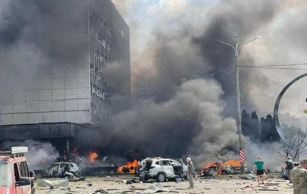 Ukrayna xarici ölkələrdən kömək istəyib - FOTO
