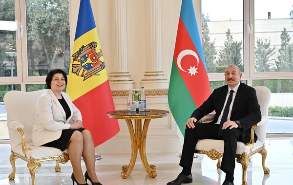 Состоялась встреча Президента Азербайджана с премьер-министром Молдовы в формате один на один - ФОТО