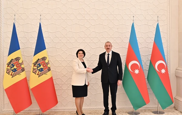 Состоялась встреча Президента Азербайджана с премьер-министром Молдовы в формате один на один - ФОТО