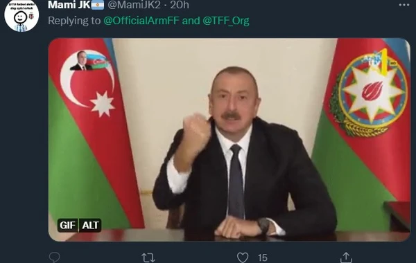 Türk azarkeşlər Ermənistan millisinin paylaşımına Azərbaycanla bağlı şərhlərlə cavab verdi - FOTOLAR