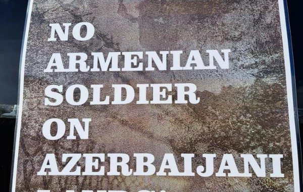 В Берлине прошел автопробег в знак протеста против военных преступлений Армении - ФОТО