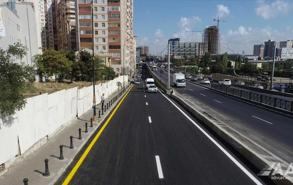 Bakının daha bir küçəsi təmir olunub - FOTO