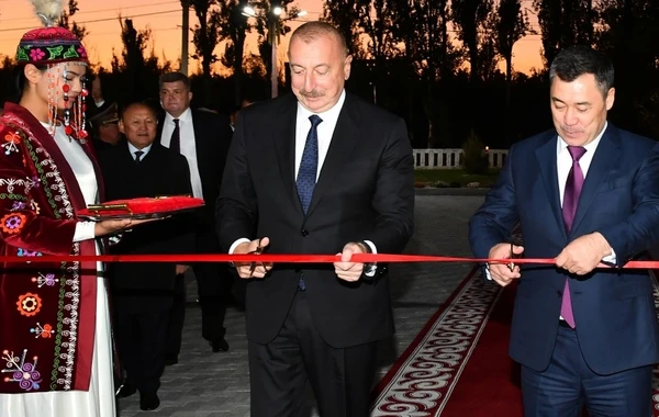 Bişkekdə Qırğızıstan-Azərbaycan Dostluq Parkı açılıb - FOTO - YENİLƏNİB