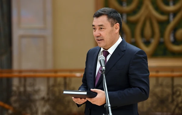 Sadır Japarovun adından Prezident İlham Əliyevin şərəfinə rəsmi qəbul təşkil edilib - FOTO - YENİLƏNİB
