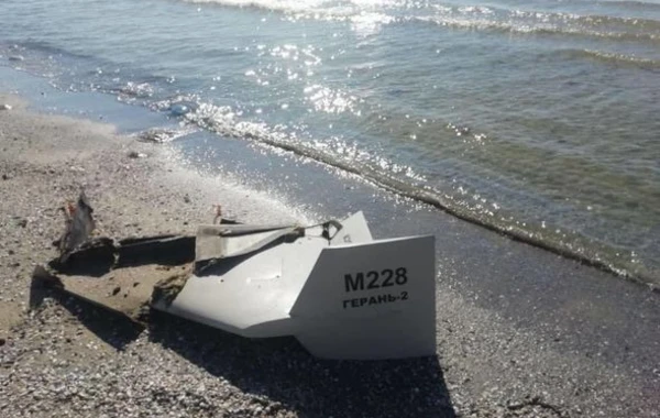 На берег Черного моря выбросило обломки сбитых ВСУ иранских дронов - ФОТО