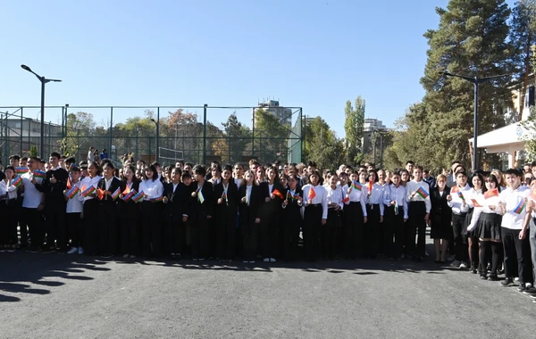 Bişkekdə Heydər Əliyev adına Məktəbin açılışı olub - FOTO - YENİLƏNİB