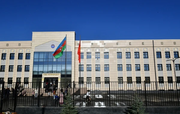 В Бишкеке состоялось открытие школы имени Низами Гянджеви - ФОТО
