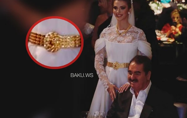 İbrahim Tatlıses toyu olan qızına yarım milyonluq qızıl kəmər hədiyyə etdi - FOTO/VİDEO