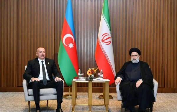Astanada Azərbaycan və İran prezidentlərinin görüşü olub - FOTO - YENİLƏNİB