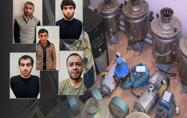Bakıda 20 evdən oğurluq edən dəstə saxlanıldı - FOTO/VİDEO