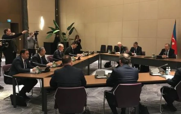 Azərbaycan, Rusiya və Ermənistan XİN rəhbərlərinin görüşü keçirilib - FOTO
