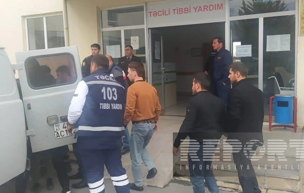 Oğuz sakini meşədə kəsdiyi ağacın altında qalıb - FOTO