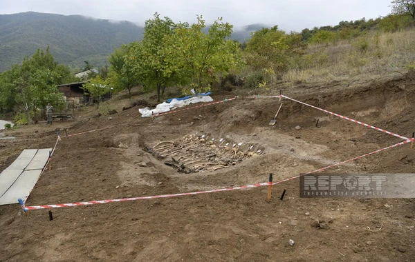 Dövlət Komissiyası: “Edillidəki kütləvi məzarlığın altında başqa insan qalıqları da ola bilər” - FOTO