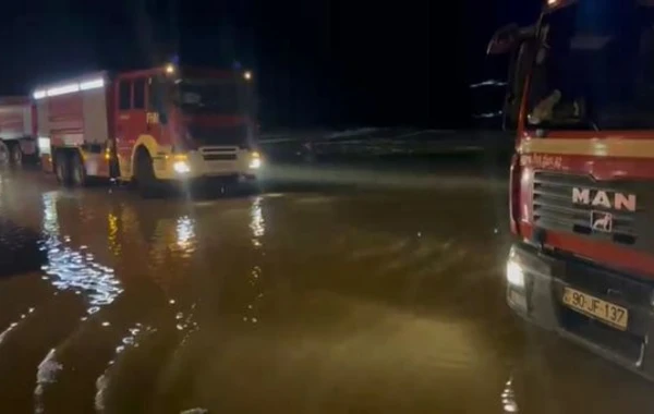 Bakı-Qazax avtomagistralında problem aradan qaldırılıb - VİDEO