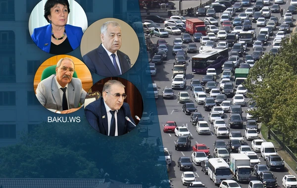 Tıxacda qalan deputatlar: "Tələbələr velosipedlərdən istifadə etsinlər" - SORĞU - FOTO