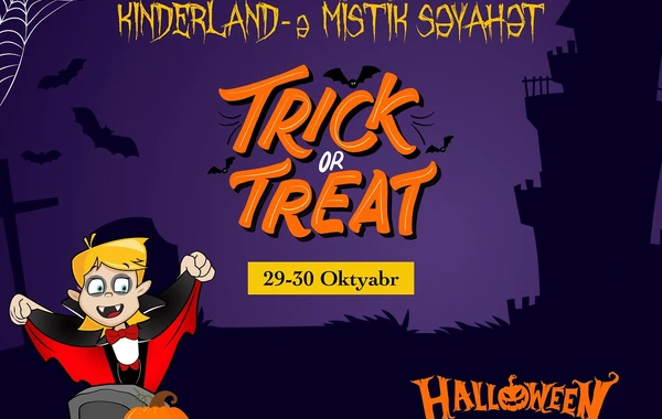 Kinderland uşaqları və valideynlərini Halloween-i qeyd etməyə dəvət edir!