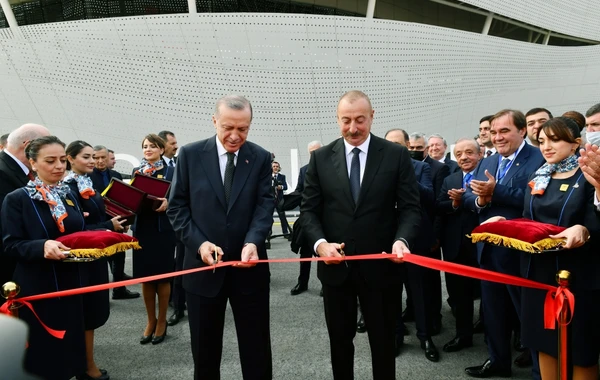 Zəngilan Beynəlxalq Hava Limanının açılışı olub - YENİLƏNİB - FOTO/VİDEO