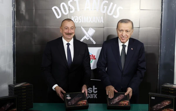 Azərbaycan və Türkiyə prezidentləri Zəngilanda “Dost Aqropark”-ın açılışında iştirak ediblər - FOTO - YENİLƏNİB