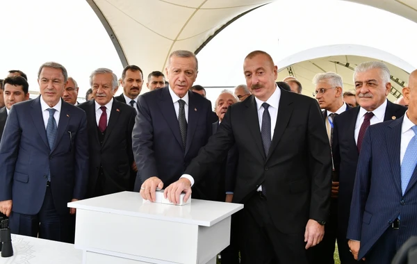 “Azərbaycan-Türkiyə Beynəlxalq Meşə Təlim Mərkəzi”, “Ağıllı Tingçilik” və “Dostluq Meşəsi” Kompleksinin təməli qoyulub - FOTO
