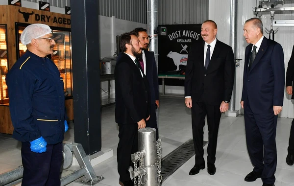 Azərbaycan və Türkiyə prezidentləri Zəngilanda “Dost Aqropark”-ın açılışında iştirak ediblər - FOTO - YENİLƏNİB