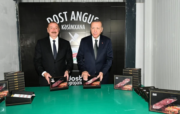 Azərbaycan və Türkiyə prezidentləri Zəngilanda “Dost Aqropark”-ın açılışında iştirak ediblər - FOTO - YENİLƏNİB