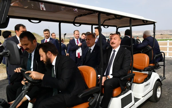 Azərbaycan və Türkiyə prezidentləri Zəngilanda “Dost Aqropark”-ın açılışında iştirak ediblər - FOTO - YENİLƏNİB