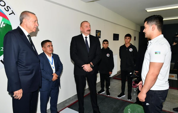 Azərbaycan və Türkiyə prezidentləri Zəngilanda “Dost Aqropark”-ın açılışında iştirak ediblər - FOTO - YENİLƏNİB